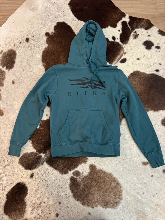Sitka Gear Other - Sitka men’s Teal Pullover Hoodie Jacket
